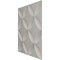 Ekena Millwork 19 5/8in. W x 19 5/8in. H Wallflower EnduraWall Decorative 3D Wall Panel Covers 2.67 Sq. Ft. WP20X20WAAGX - alternate 4
